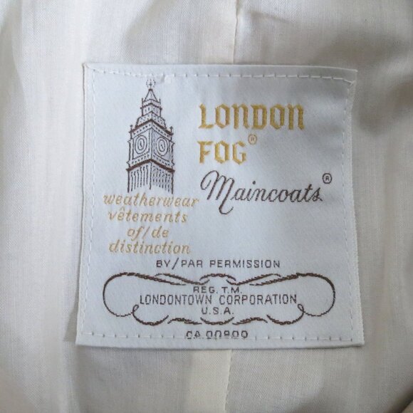London Fog Maincoats Classic Trench Coat - Picture 9 of 10